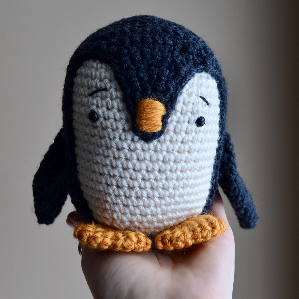 Berry Blue Penguin Stuffed Anima