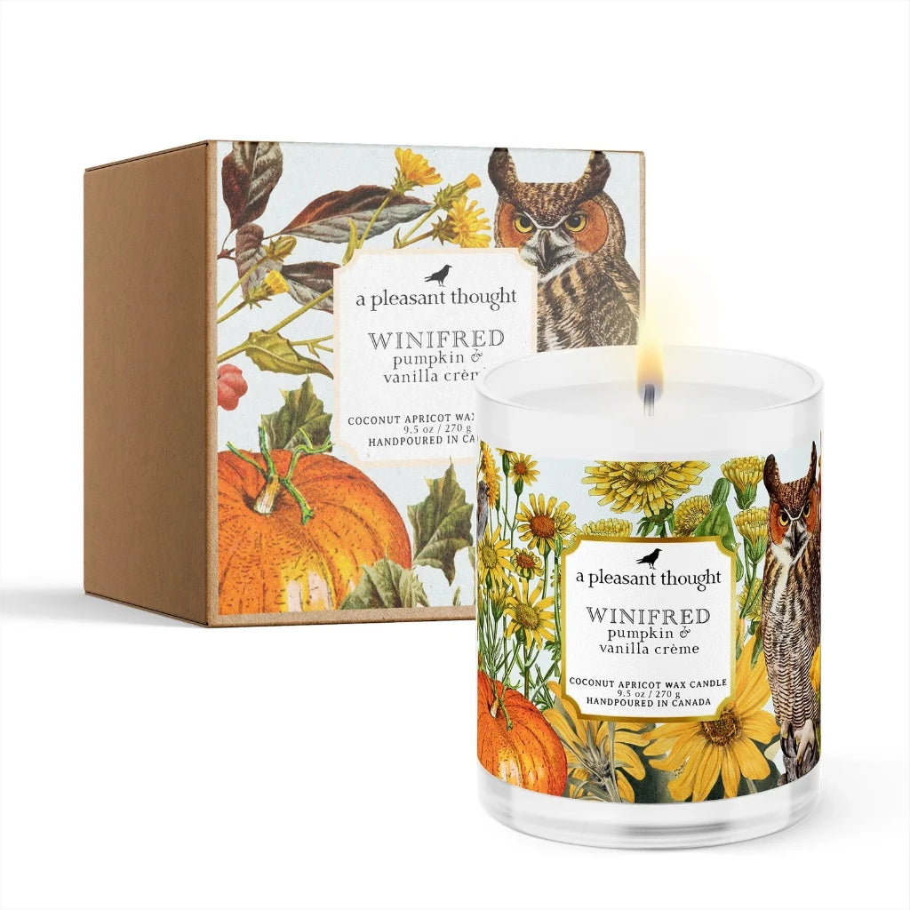 Winifred ~ Pumpkin & Vanilla Crème Candle