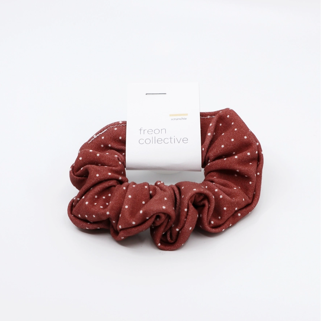 Freon Collective Berry Dot Hair Scrunchie