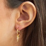 Foxy Originals Bolt Earrings Gold