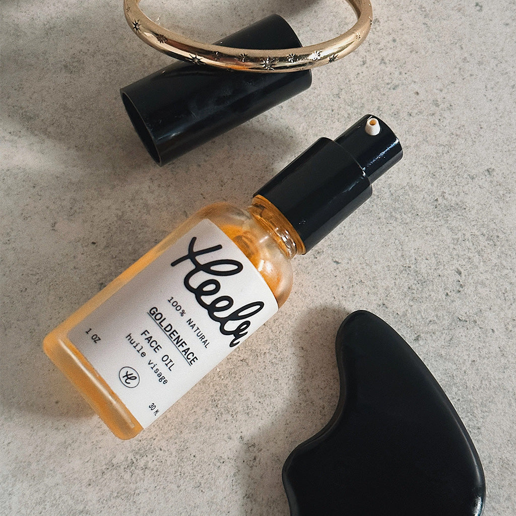 Heelr Goldenface Facial Oil