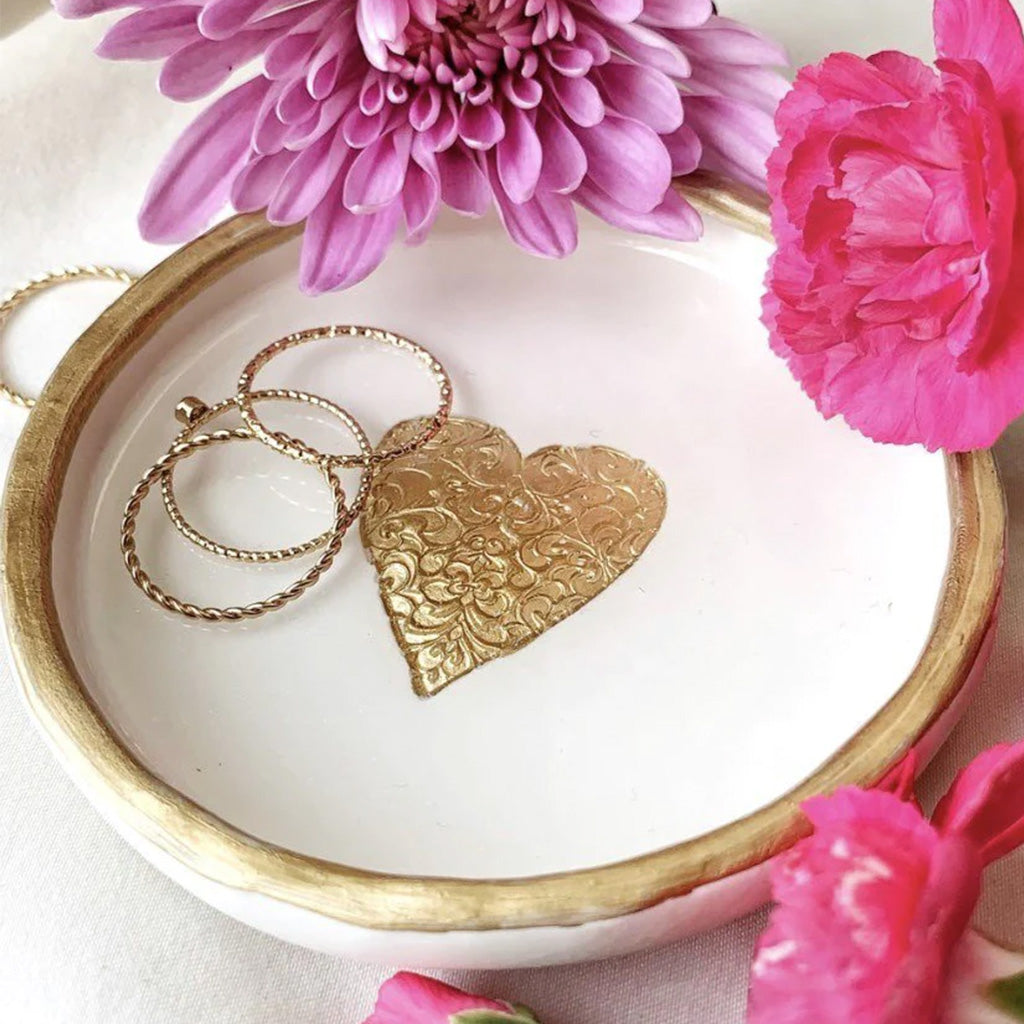 YFL Art Heart Ring Dish