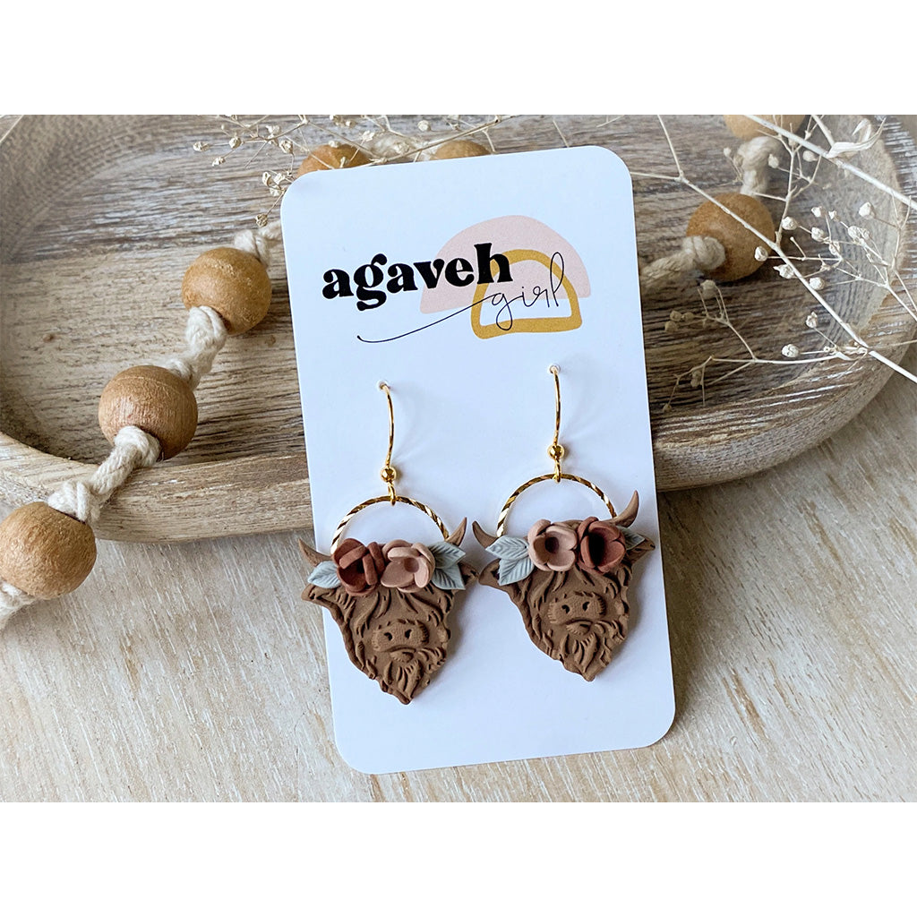 Agaveh Girl Highland Heidi Earrings