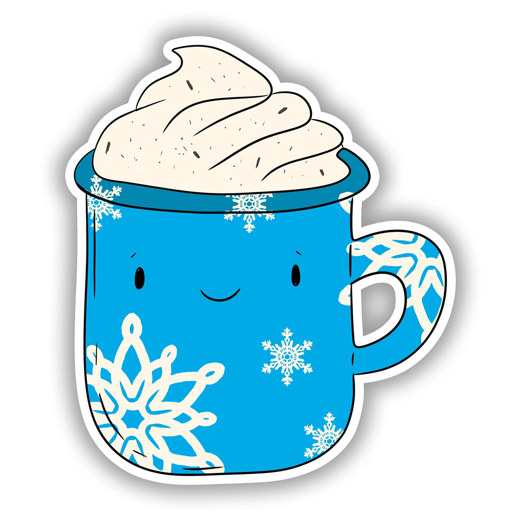 Rebel and Siren Hot Cocoa Vinyl Sticker