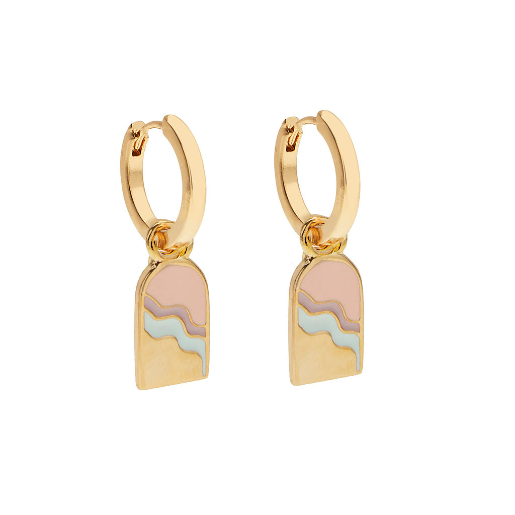 Foxy Originals Hula Earrings Gold