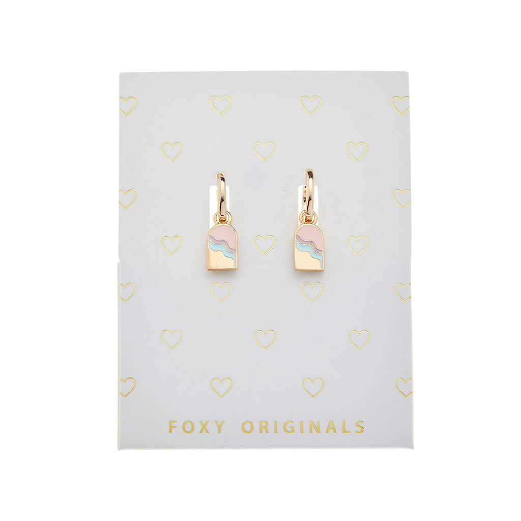 Foxy Originals Hula Earrings Gold