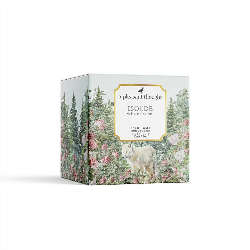 A Pleasant Thought Isolde Winter Rose Bath Bomb