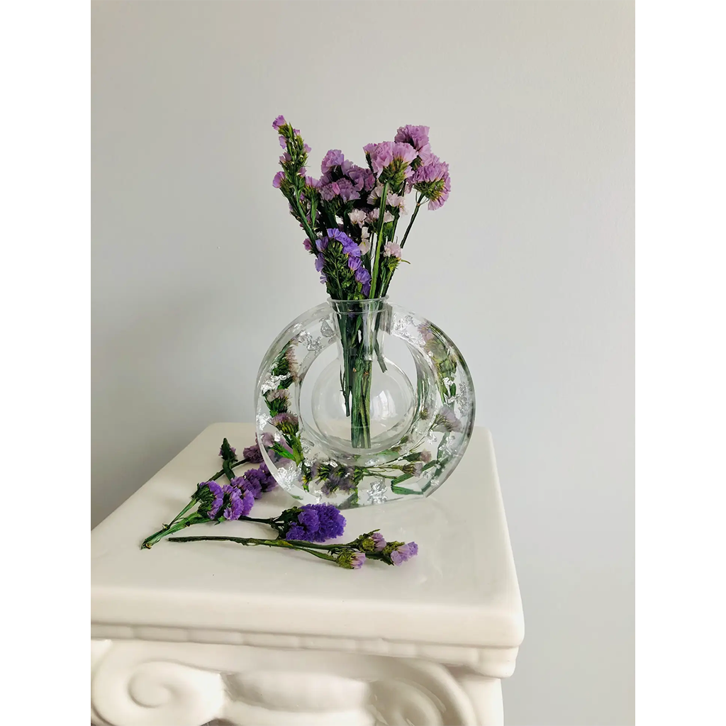 Sharlene Robertson Designs Purple Floral Bubble Propogation Station