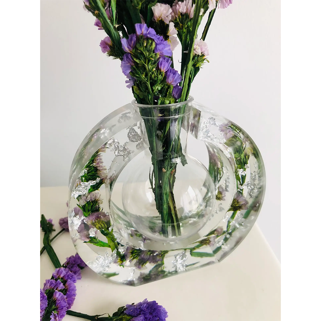 Sharlene Robertson Designs Purple Floral Bubble Propogation Station