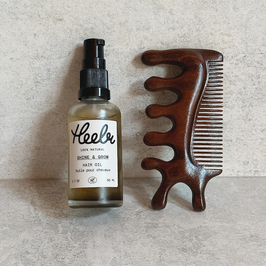 Heelr Shine and Grow Hair Oil