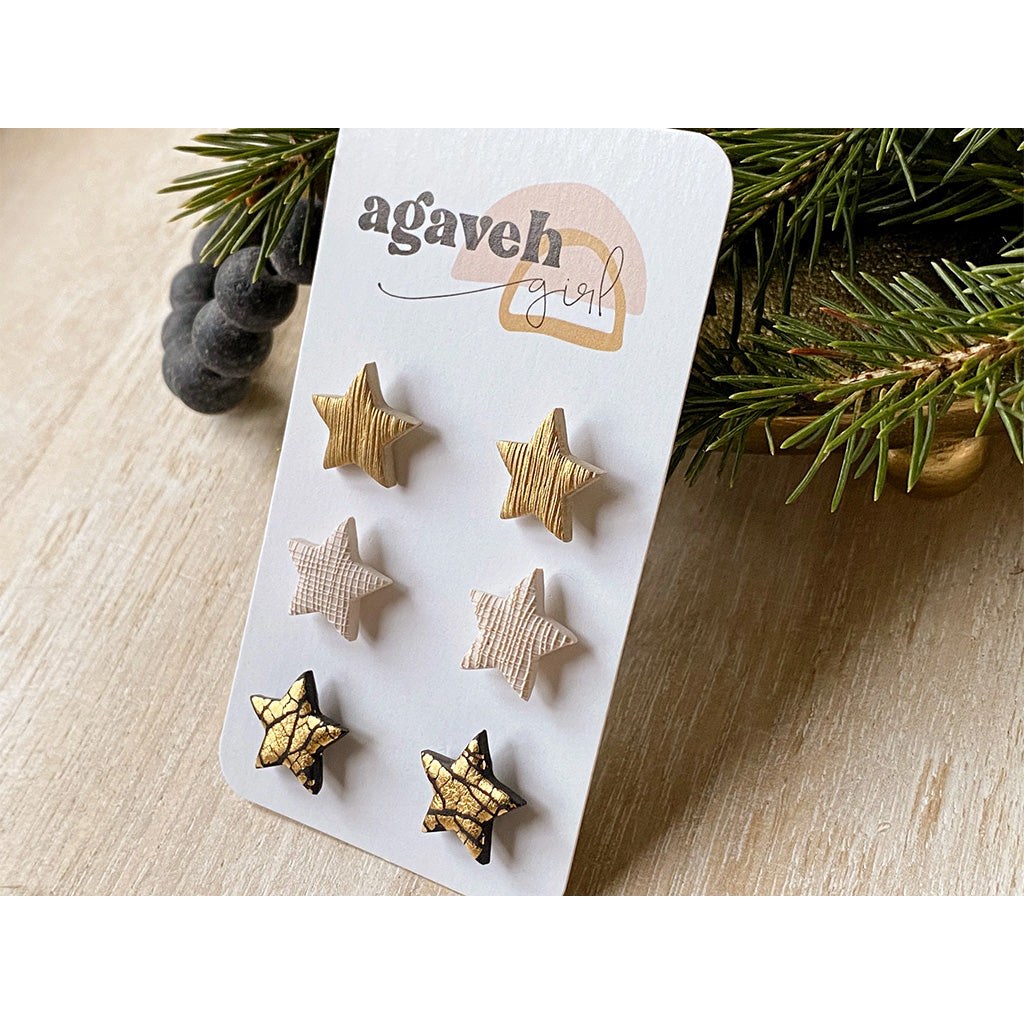 Agaveh Girl Star Studs