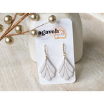 Agaveh Girl Stella Earrings Snow