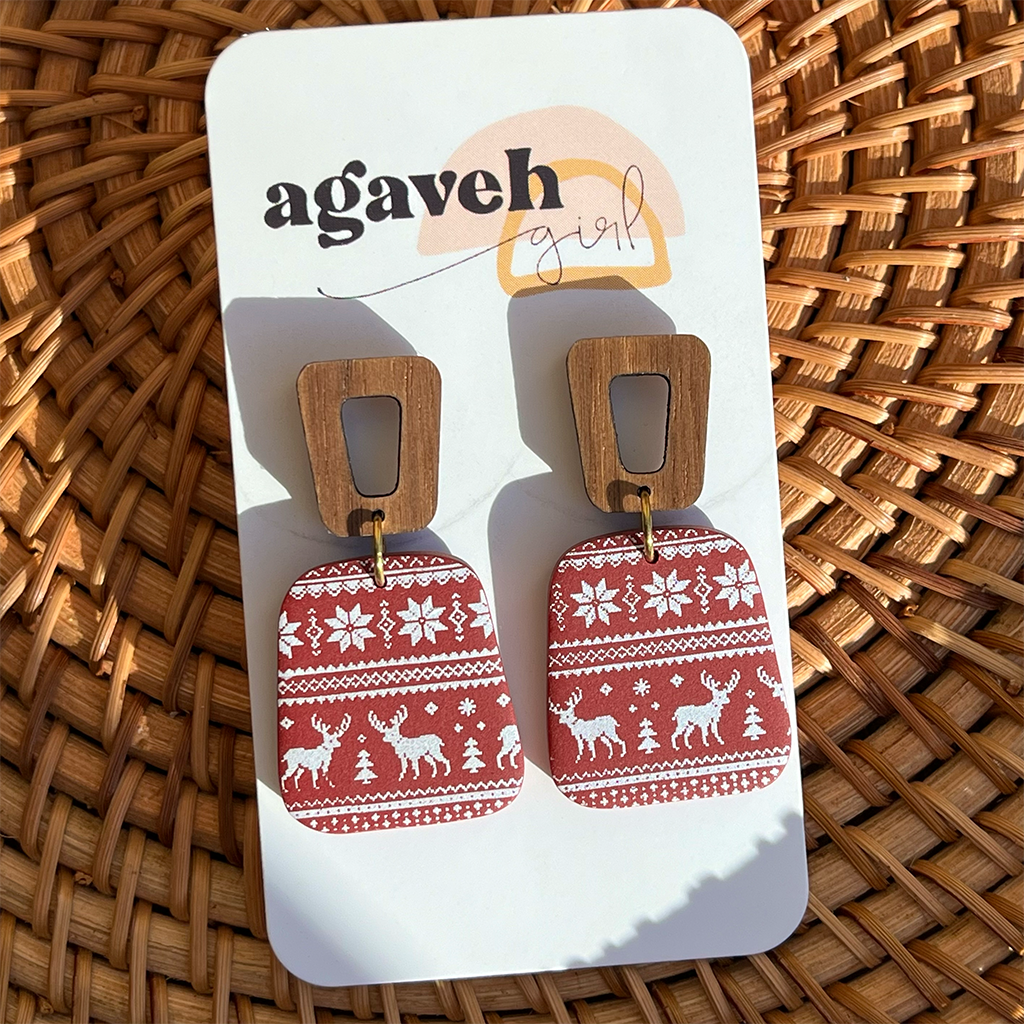 Agaveh Girl The Sweater Earrings