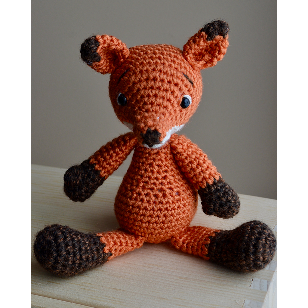 Berry Blue Apricot the Fox Stuffed Animal