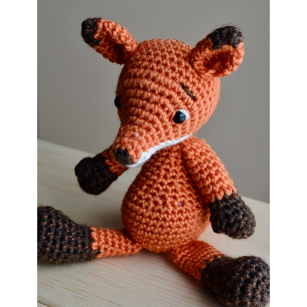 Berry Blue Apricot the Fox Stuffed Animal