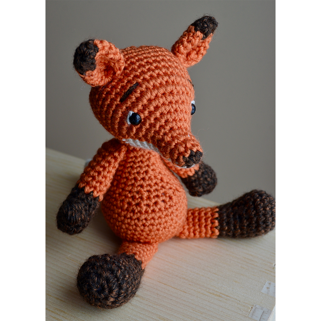 Berry Blue Apricot the Fox Stuffed Animal