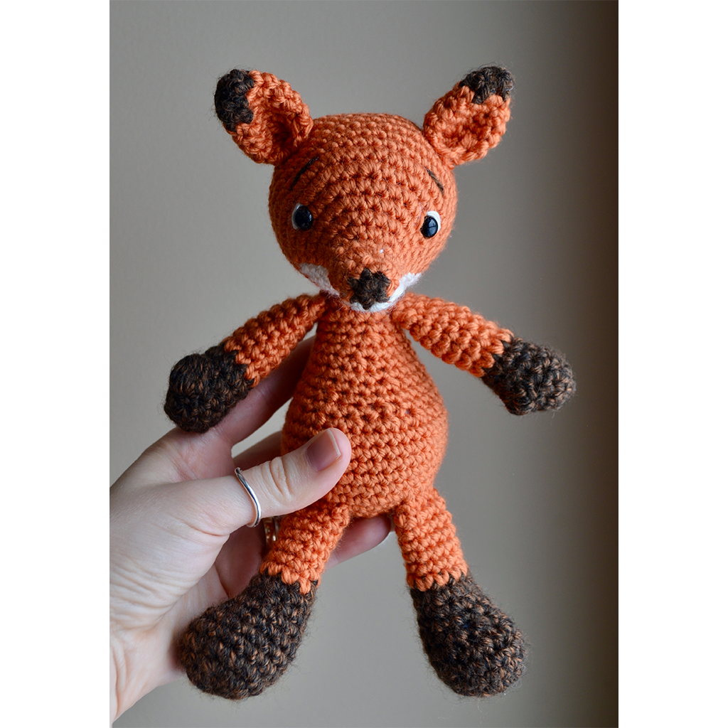 Berry Blue Apricot the Fox Stuffed Animal