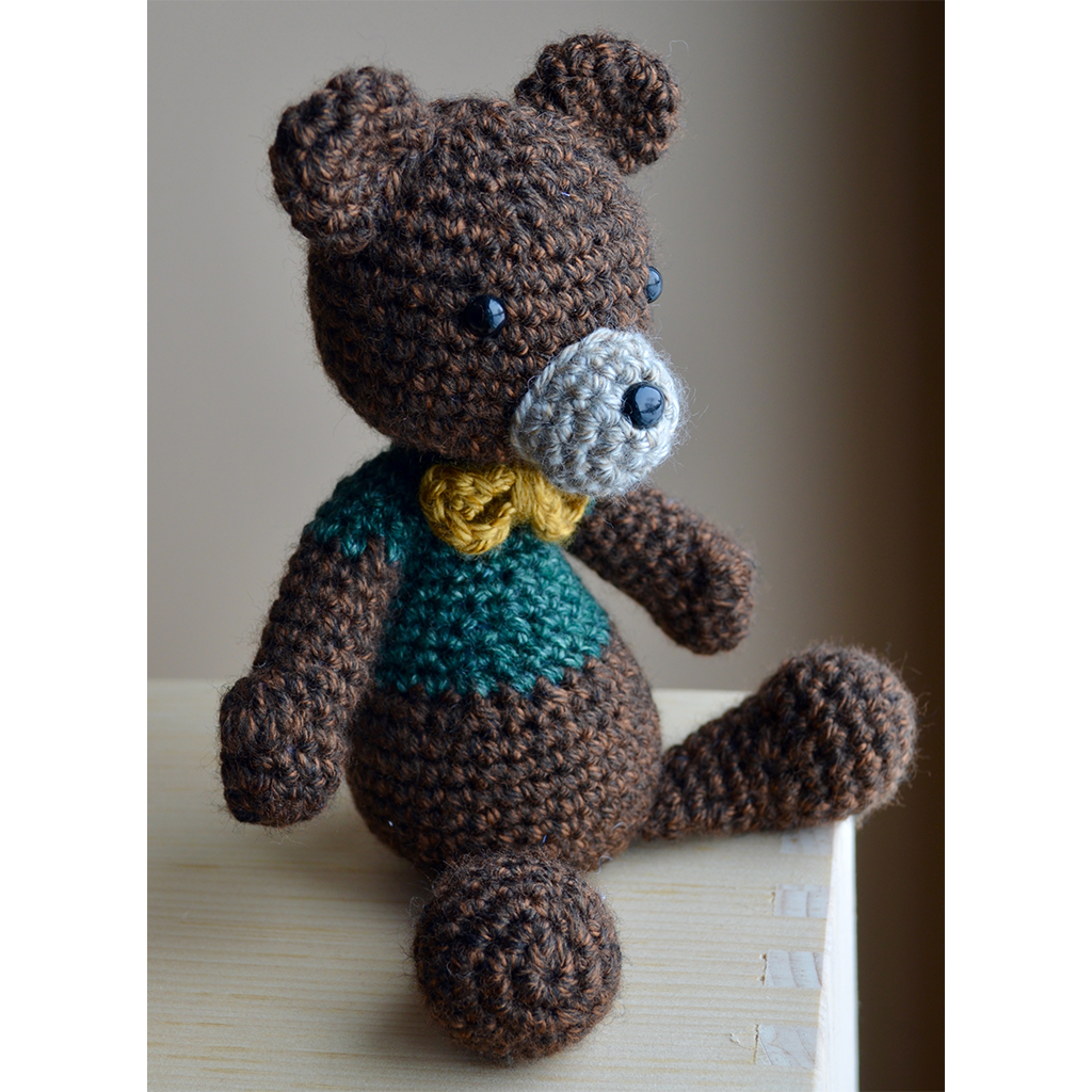 Berry Blue Benjamin the Bear Stuffed Animal