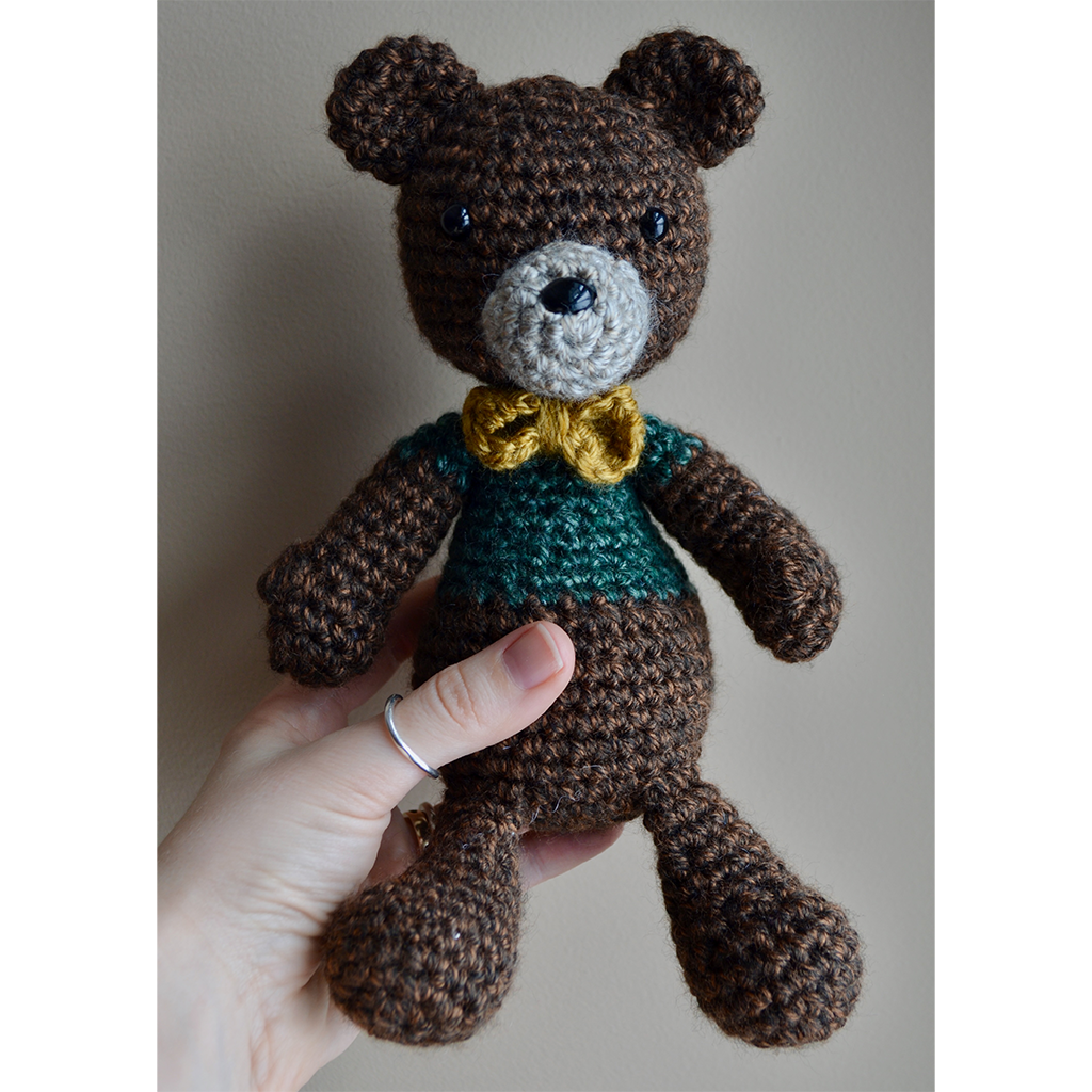 Berry Blue Benjamin the Bear Stuffed Animal