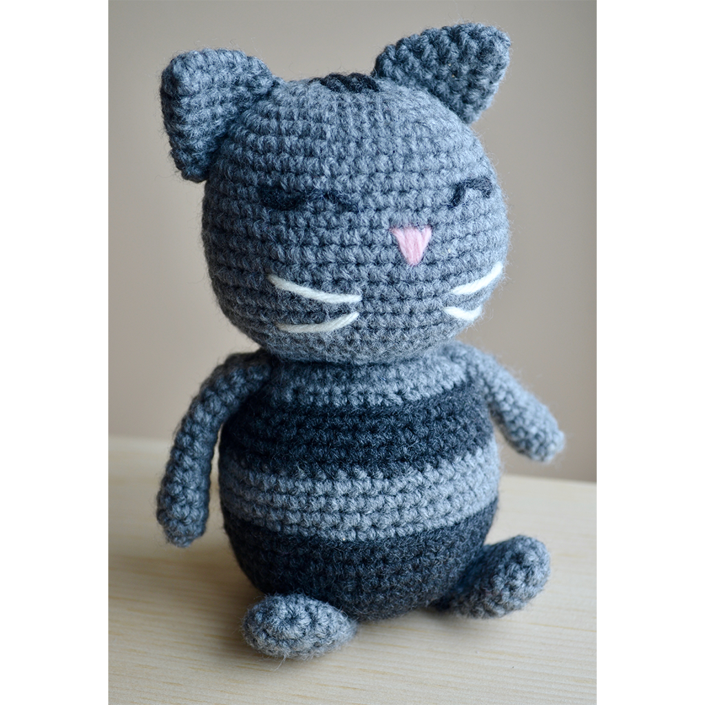 Berry Blue Sasha the Cat Stuffed Animal