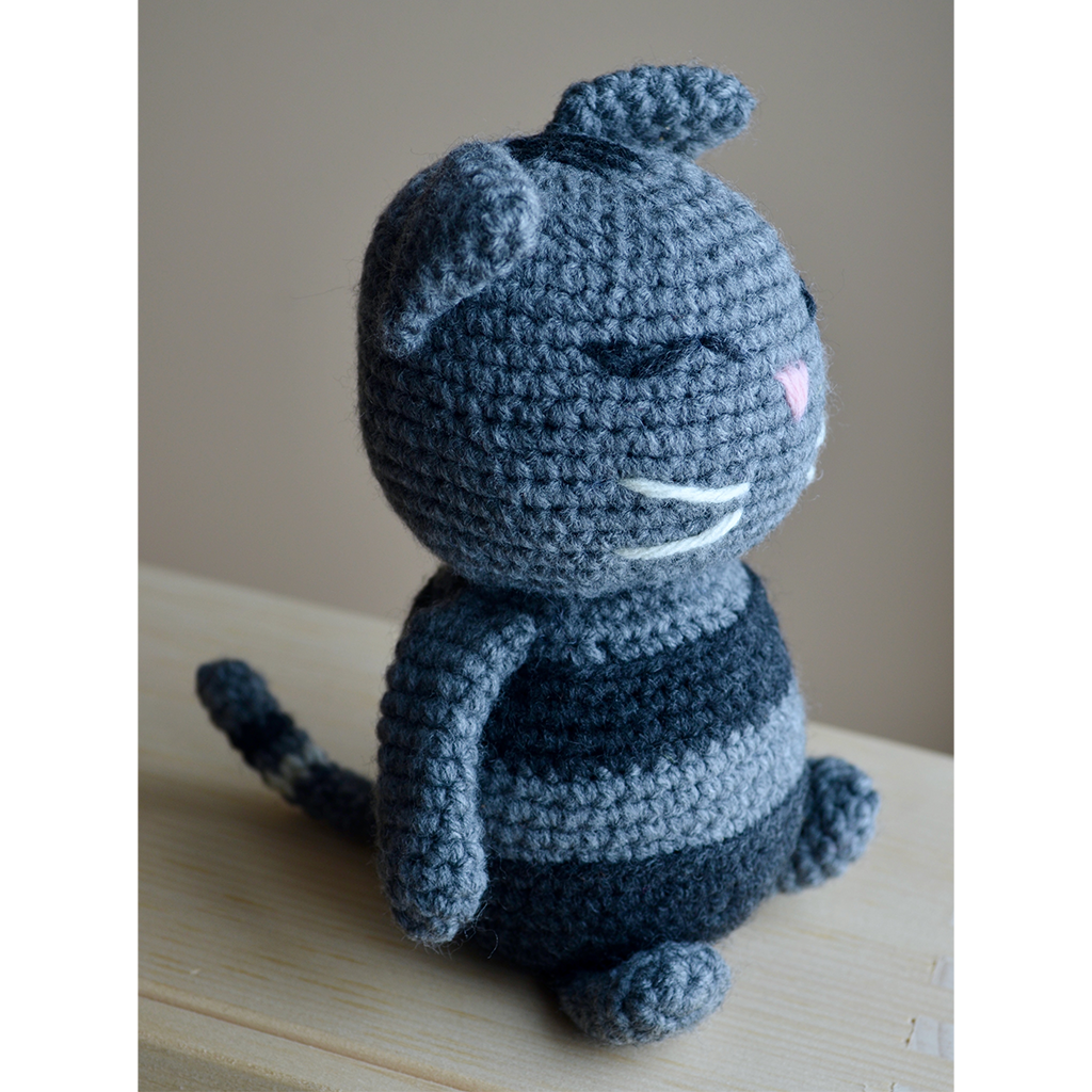 Berry Blue Sasha the Cat Stuffed Animal