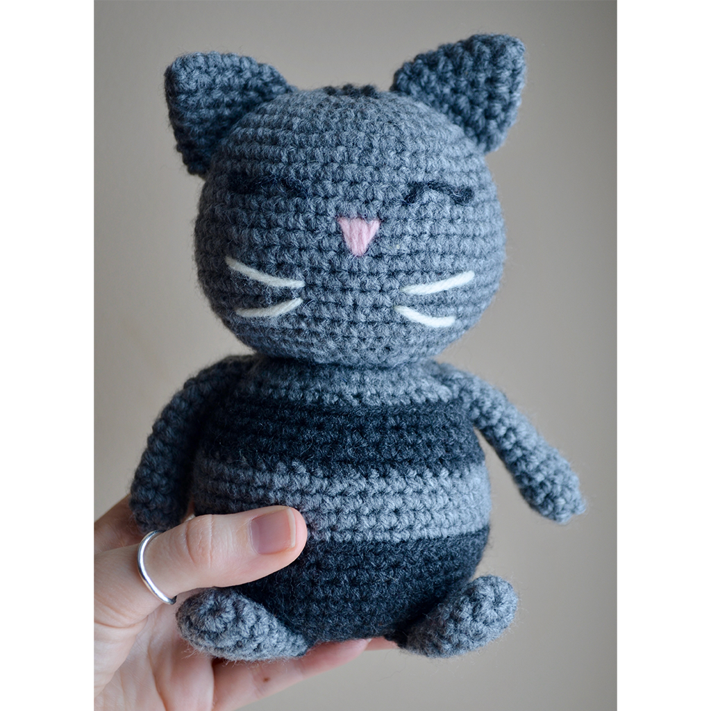 Berry Blue Sasha the Cat Stuffed Animal