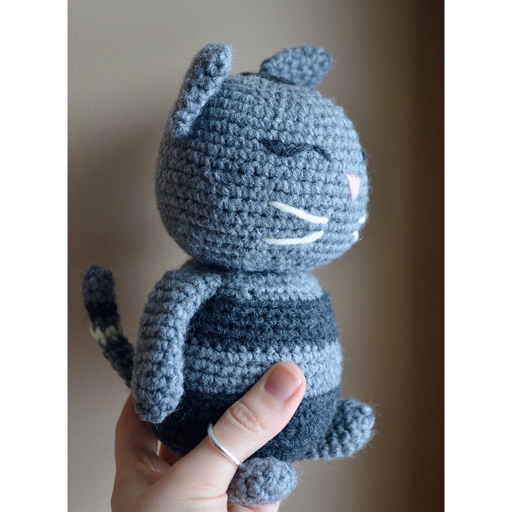 Berry Blue Sasha the Cat Stuffed Animal