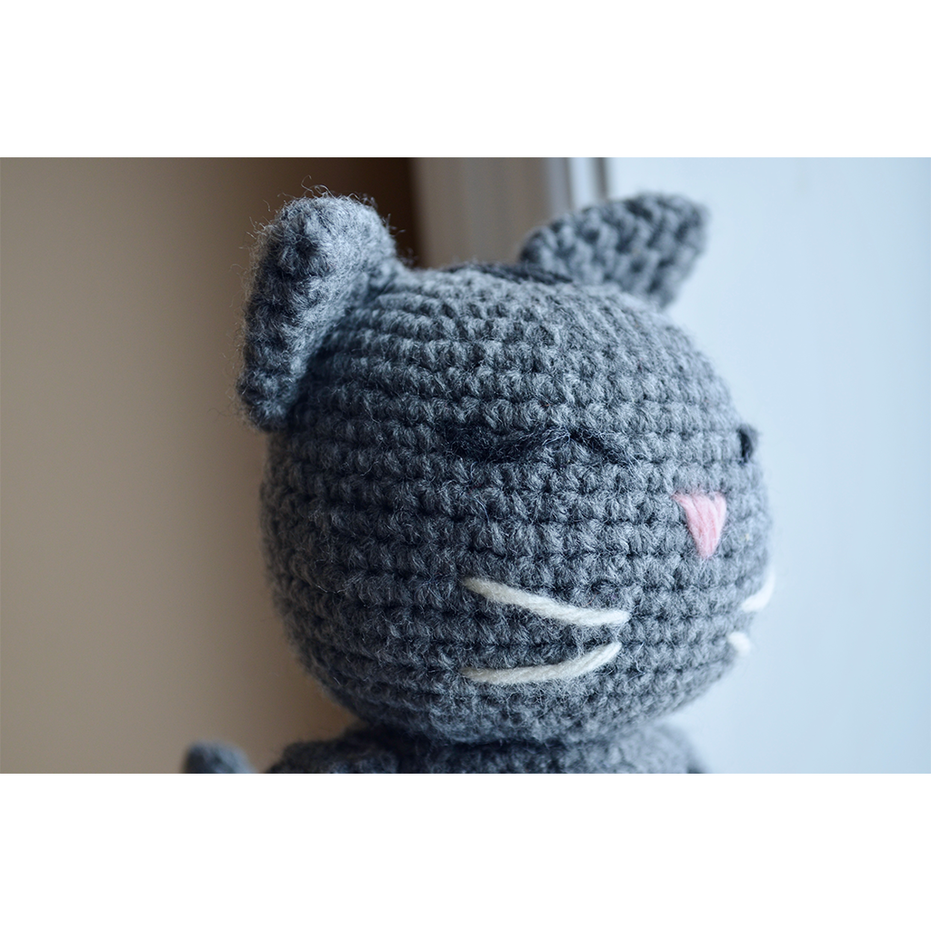 Berry Blue Sasha the Cat Stuffed Animal